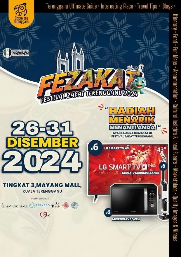 Festival Zakat Terengganu 2024 Event Poster