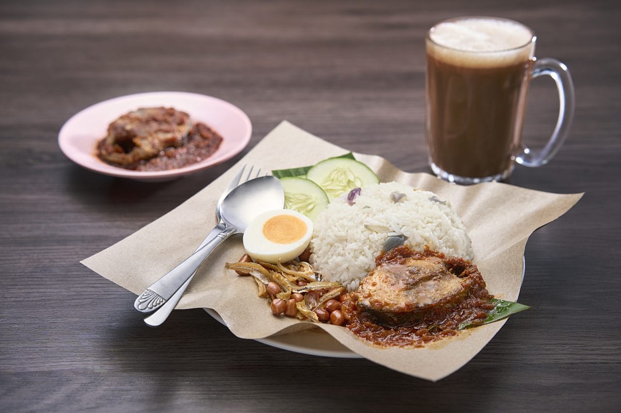 Nasi Lemak Ikan Tongkol Ajinomoto