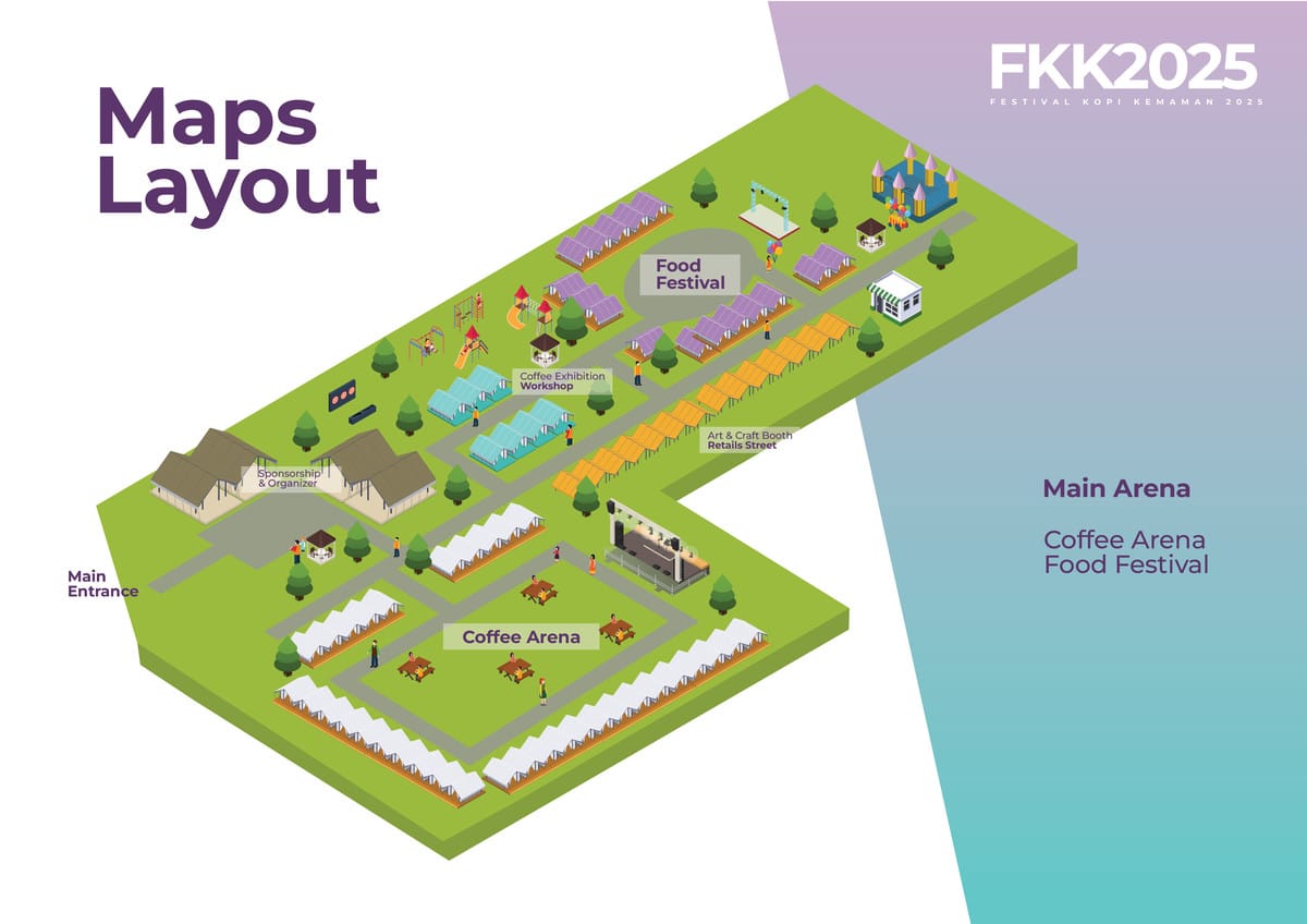 Maps Layout Festival Kopi Kemaman 2025