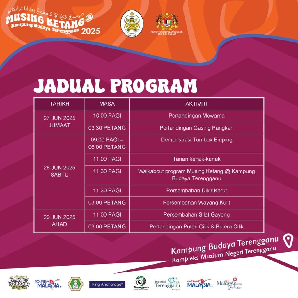 Jadual Program Musing Ketang KBT