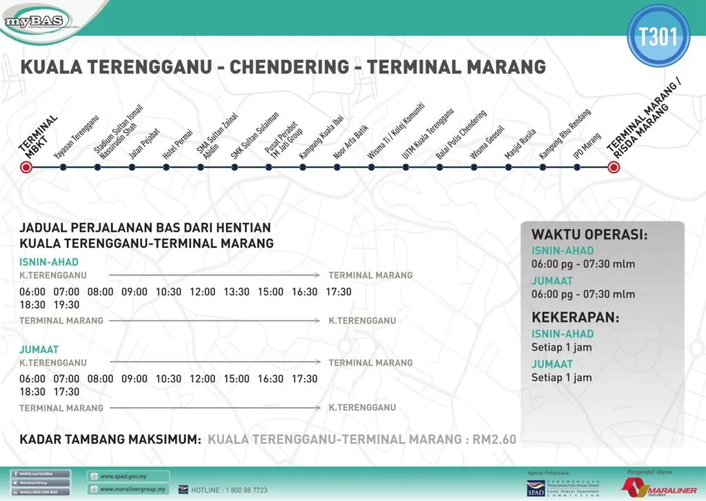 myBas Terengganu Terminal Marang