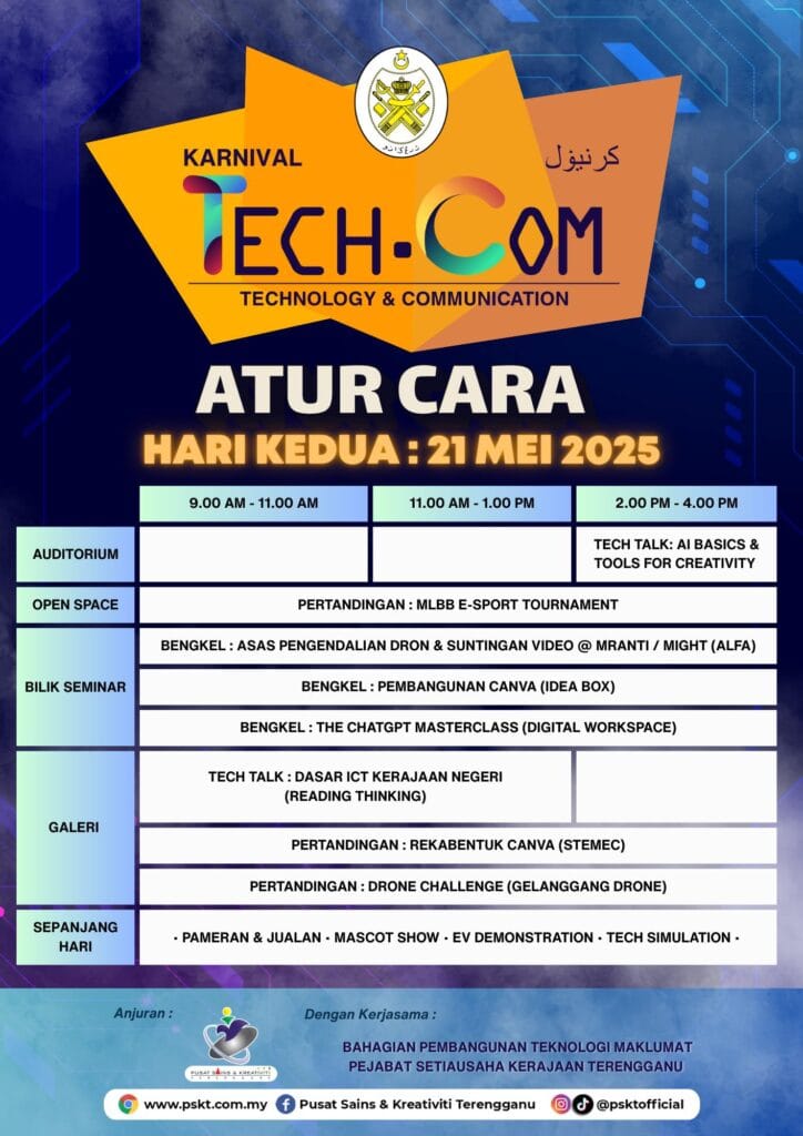Atur Cara Hari Kedua
