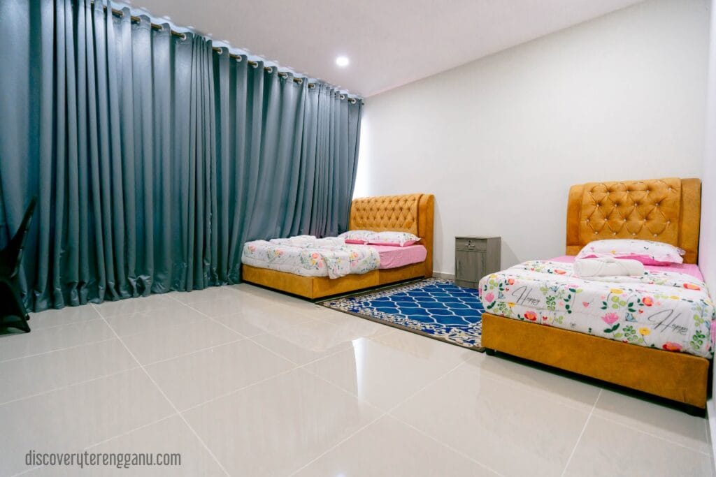 Ruang Bilik Tidur di Homestay