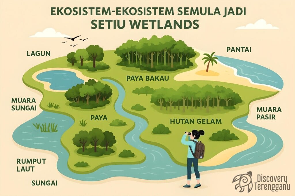 Keunikan 9 Ekosistem Setiu Wetlands