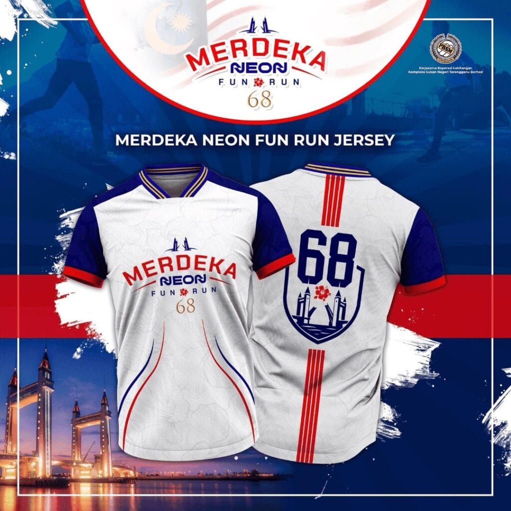 Merdeka Neon Fun Run Jersey
