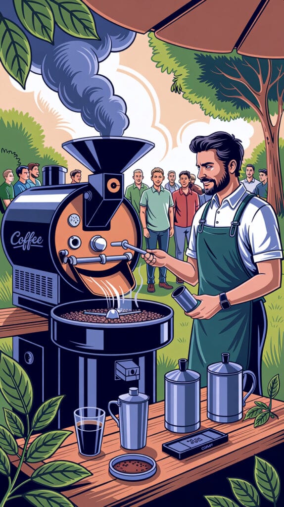 freepik__live-coffee-roasting-demo-outdoors-with-a-small-dr__74462