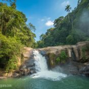 Air Terjun Di Lata Papan