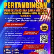 Pertandingan Mendeklamasikan Sajak Merdeka 2025