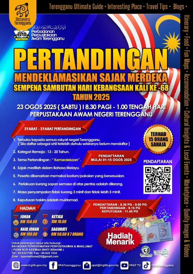 Pertandingan Mendeklamasikan Sajak Merdeka 2025