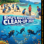 Rhu's Beach & Underwater Clean Up