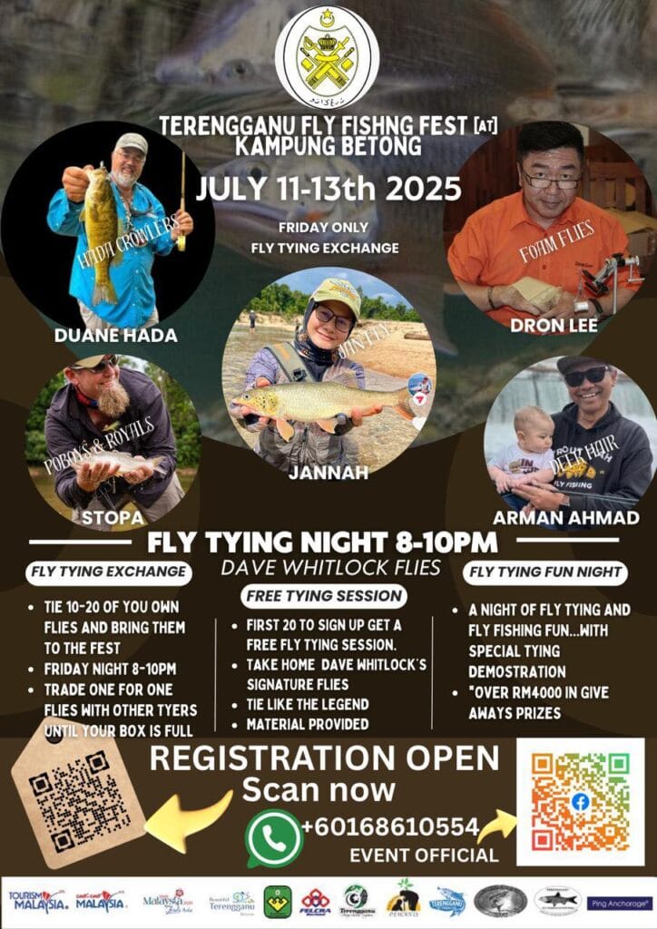 Terengganu Fly Fishing Fest 2025 Kampung Betong