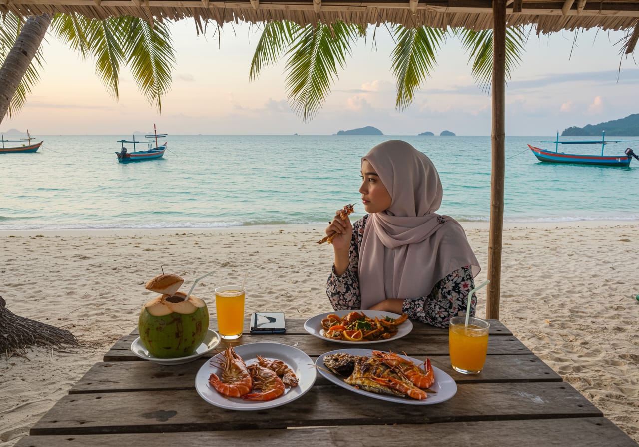 6 Tempat Makan Paling Cantik di Terengganu