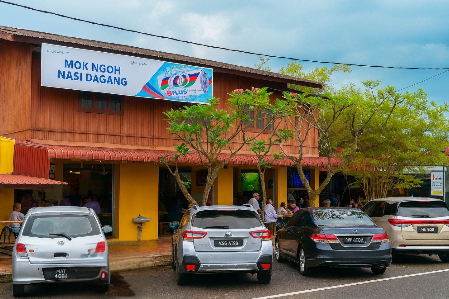 5. Nasi Dagang Mak Ngah, Chendering