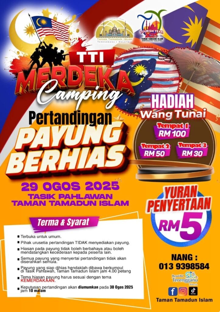 TTI Merdeka Camping Pertandingan Payung Berhias