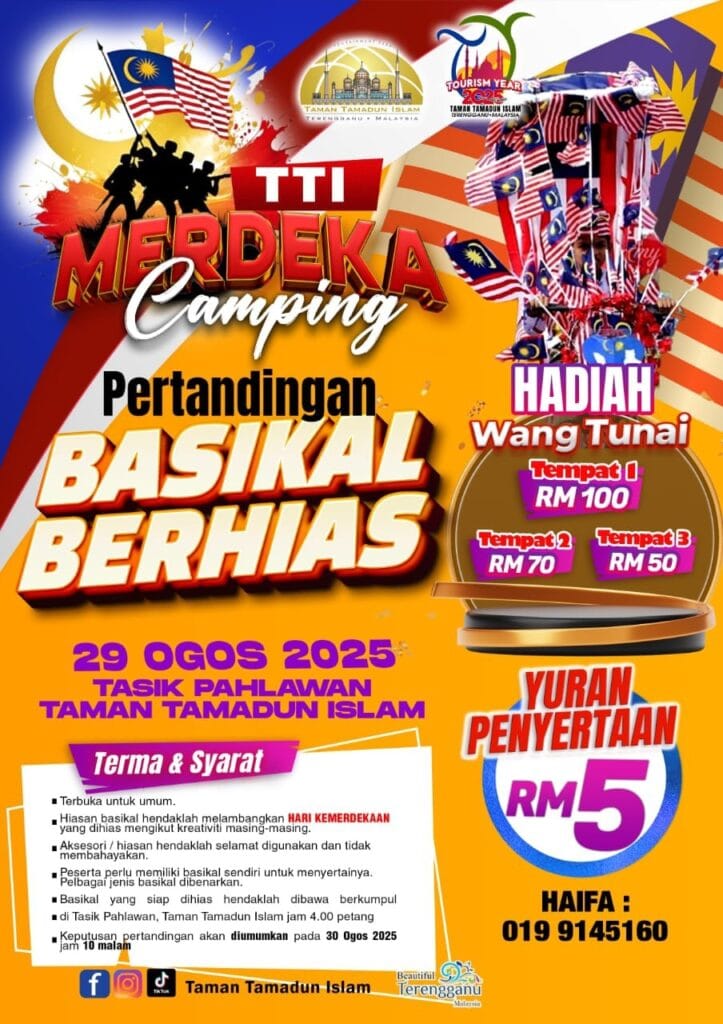 TTI Merdeka Camping Pertandingan Basikal Berhias